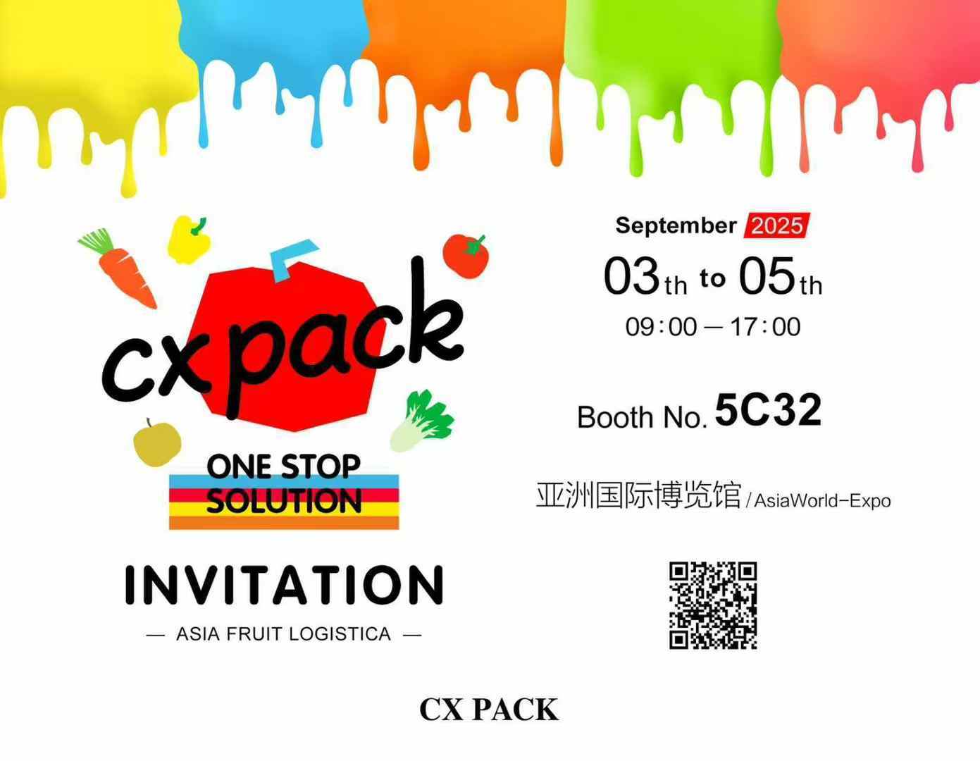 último caso de la compañía sobre Asia Fruit Logistica - CX PACK