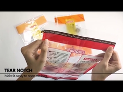 Bolsas de embalaje personalizadas para verduras frescas PET/CPP, bolsas de plástico Bopp para ajo con ventana transparente