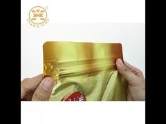 Envases de arroz de 5 kg Bolsas con cerradura por cremallera con fondo plano con UV Fading