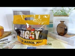 Bolsa de plástico a prueba de grasa de pollo asado con cremallera