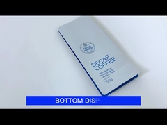 Al por mayor 250g 500g 1kg Bolso de café de fondo plano Bolsas de embalaje de granos de café con cremallera