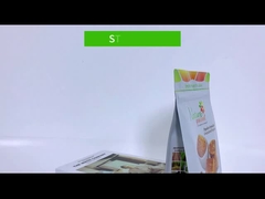 Envases de alta calidad Frutas secas Bolsa de plástico de embalaje Bolsa de comida de pie con cierre de cremallera