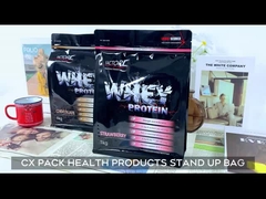 Impresión en grabado bolsas de barrera vertical cerradura laminada para productos sanitarios