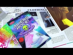 Bolsas de embalaje de bocadillos de 180 micras Bolsas de plástico personalizadas para caramelos