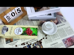 Sellado a prueba de humedad Bolsas de café con cremallera 250g 500g 1000g 1kg