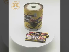 Embalaje de bocadillos Bolsas de embalaje de bolsas de energía de papel de aluminio