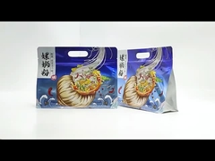 Impresión personalizada de PET/AL/PE Noodles Película de rollo Bolsa de embalaje de alimentos Noodles Bolsa de embalaje con cremallera