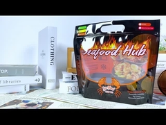 Bolsa de vacío de mariscos de 200 micras Caramelo de piel de película de rollo Bolsa de embalaje de alimentos Caramelo de piel Bolsa de embalaje