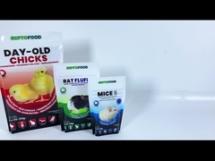 5kg 10kg 15kg bolso de comida para mascotas de plástico para piensos con cremallera