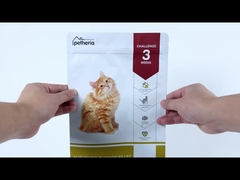 Bolsa de sello lateral de 8 Oem, embalaje de alimentos para mascotas
