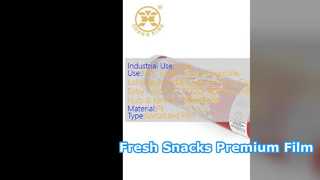 Película de calidad alimentaria para patatas fritas, galletas, confitería