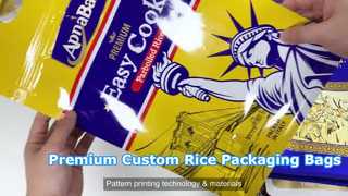 Custom Food Grade Rice Packaging Bags for Your Brand