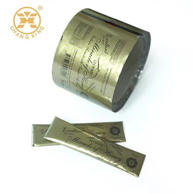 PET/Al/PE Honey Packaging Laminate Poly Film Aluminium Foil Plastic Film Honey Sachet Roll Film