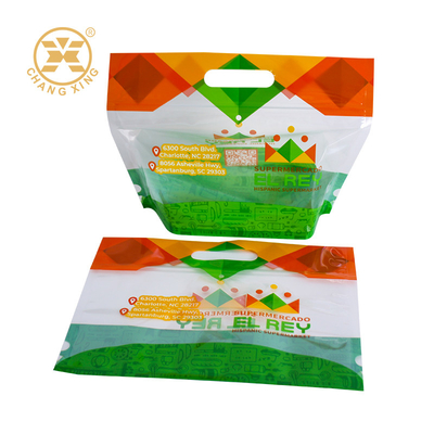 Custom Printed Good Moisture Proof Bakery Bread Packaging Bags With Clear Window Mini Cake Food Candy Pouch Cookie Packaging