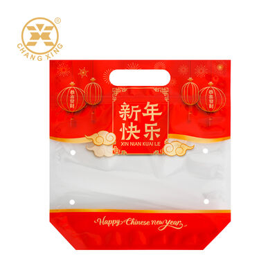 LDPE Food Grade Plastic Vegetable Packaging Bags Custom Printed Fresh Fruit Frozen Stock Bags Plastic Noodles Bags