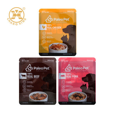 Custom Printed Foil Mylar High Quality Pet Food Packaging Stand Up Pet Cat Food Bag