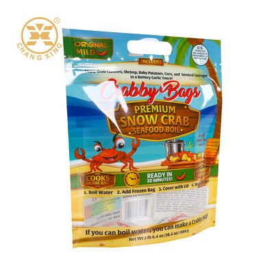 Food Grade Customized Size Zipper Sealing Vacuum Packaging Bag for Frozen Food