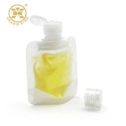 50ml Jam Jelly Clear Resealable Plastic Bags 8.6mm Liquid Bag With Spout Packaging