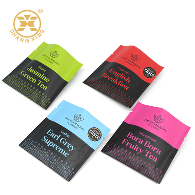 La hoja de la prueba del olor laminó la bolsita de empaquetado de la bolsita de té amistosa del eco del uso del té verde de la infusión de hierbas