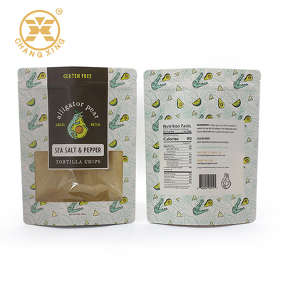 El papel de aluminio laminó los bolsos de la hoja a prueba de humedad con la ventana