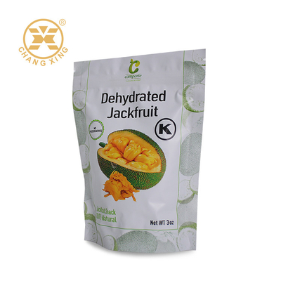 bolso secado del Jackfruit de la comida de bocados 100g con la cerradura de la cremallera