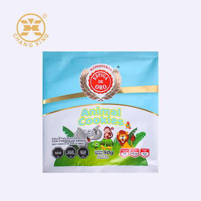 ODM de empaquetado del OEM de la película de rollo de la galleta a prueba de humedad de la panadería ACARICIE/del AL/PE