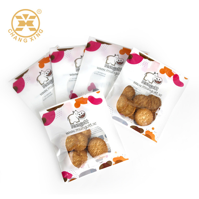 Las galletas plásticas del pan de la categoría alimenticia relampagan el bolso de empaquetado de la cerradura con el logotipo