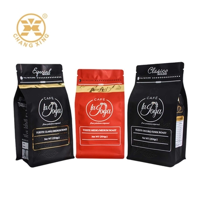 Bolsos de empaquetado del grano de café termosellable de la barrera del olor para el acondicionamiento de los alimentos