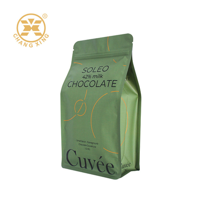 Bolsas de embalaje de café Matt Foil Side Gusset 6oz con válvula