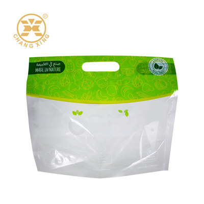 Bolsas de plástico BOPP de 5 kg para frutas secas con agujeros para respirar y manija
