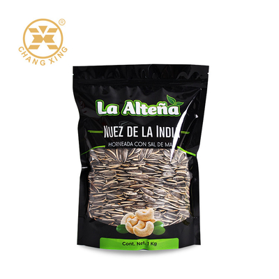 500 g 1 kg de frutas secas con cremallera bolso para nueces semillas de melón de maní
