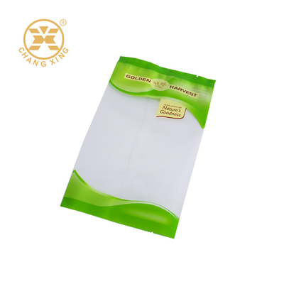 Bolsa de plástico de embalaje de alimentos sellada de tres lados sin fugas acepta personalizado