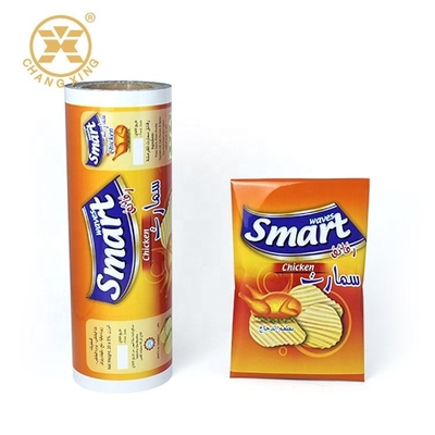 Bolsa de embalaje de alimentos con película de rollo de alimentos laminada BOPP / VMCPP