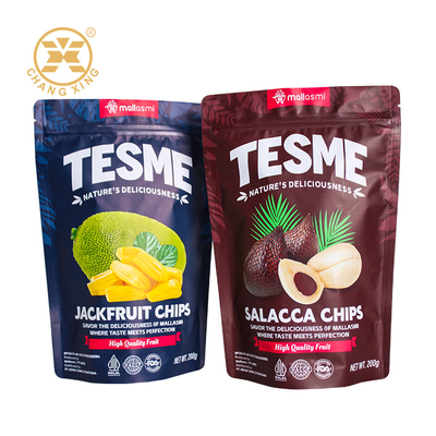 Impresión a medida Fabrica BRC hecha de nueces de plástico resealable Bolsas de embalaje de frutas secas Bolsas de bolsas de 750g