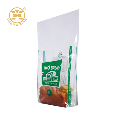 VMPET PE Sellado térmico Panadería Bolsa de embalaje de pan Bolsa de galletas Bolsa de pan Bolsa de plástico transparente de embalaje de pan LDPE