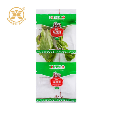 Bolsas de embalaje de vegetales frescos de PET/CPP Bopp Bolsas de plástico de frutas con logotipo personalizado