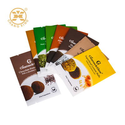 Bolsa de alimentos secos a medida Bolsa de té de frijoles de café Bolsa de embalaje de bolas de limón Bolsa de embalaje de nueces Bolsa de embalaje