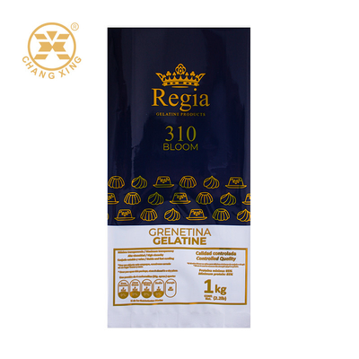 Bolsa de embalaje de postres impresa a medida Boleta de comida con cremallera Bolsa de embalaje de alimentos Bolsa de chocolate Bolsa de embalaje de galletas