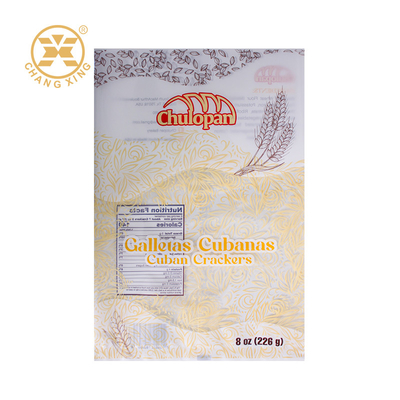 Bolsas de embalaje de alimentos a prueba de humedad de plástico impresas a medida para alimentos secos Cereales de avena