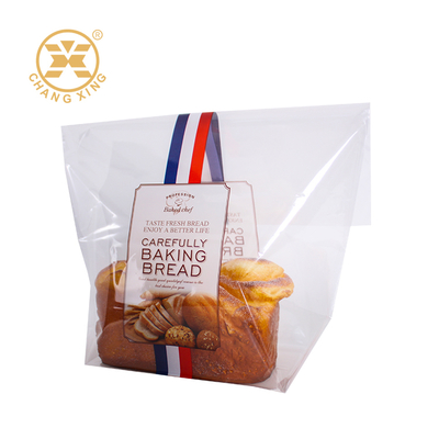 Bolsas de embalaje de pan de panadería PET PE impresas a medida