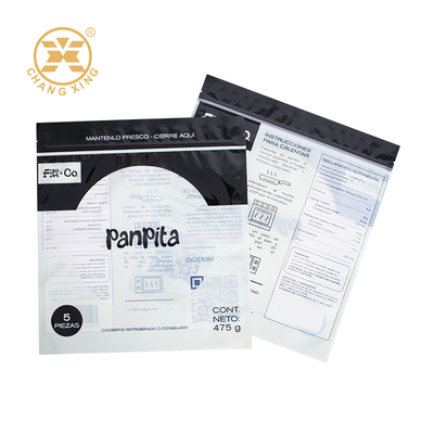 Bolsa de tortillas Panpita con logotipo personalizado, plástico, sellado al vacío y termosellado para envasado de alimentos y pan