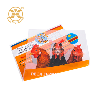 Bolsa de LLDPE proveedor en China Bolsa de embalaje industrial de alimentos de carne Agricultura Pollo de aves de corral Bolsa de pollo