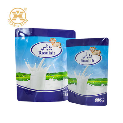 Bolsa de embalaje de ropa de alta calidad de plástico de aluminio de calidad alimentaria Bolsa de embalaje sellada para leche