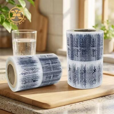 LDPE agua mineral plástico de envoltura de película de rollo líquido de bebida de agua potable