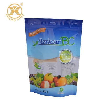 galleta vegetal Ziplockk que se puede volver a sellar Sugar Packaging Pouch del decano de los bolsos de 250g que embala 8oz