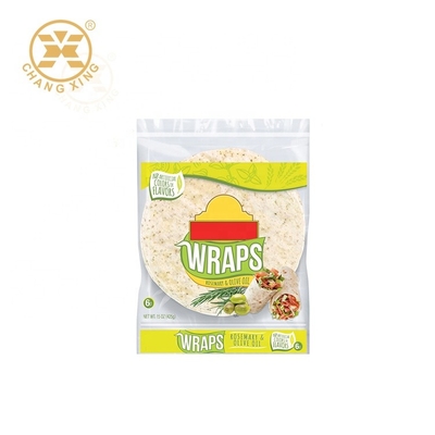 Las tortillas VMPET envuelven la panadería reciclada que empaqueta el bolso de empaquetado impreso del bocadillo 500g