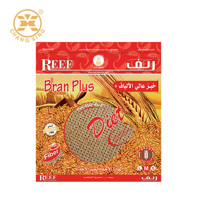Bolsa del embalaje del pan del pan de la cerradura de la cremallera Logo Printing Packaging Bread