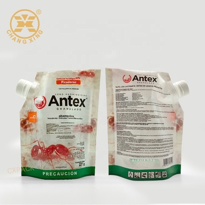 pesticida agrícola de empaquetado detergente plástico de la bolsa de 500g Mylar BOPP transparente