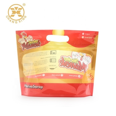 caja fuerte plástica de la microonda del Rotisserie antiniebla 0.5kg que empaqueta para el pollo asado de la comida congelada