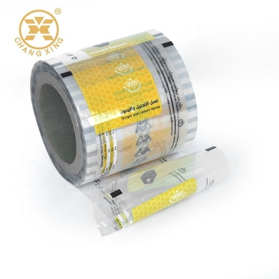 Empaquetado polivinílico laminado del rollo del papel de aluminio de la película de Honey Packets BOPP